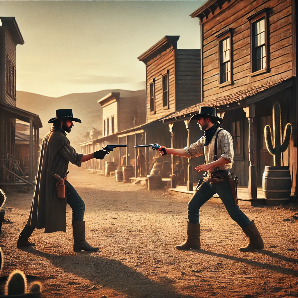 Gun Blood Journey: A Wild West Showdown