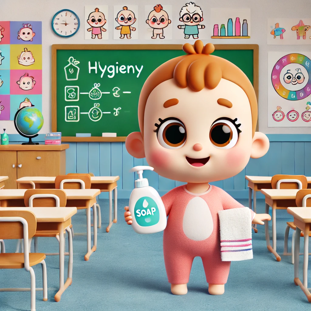 Baby Hazel School Hygiene 24: A Fun Way to Learn Cleanliness